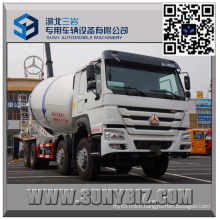 HOWO 12 Wheeler 12 Cubic Metre Concrete Mixer Truck